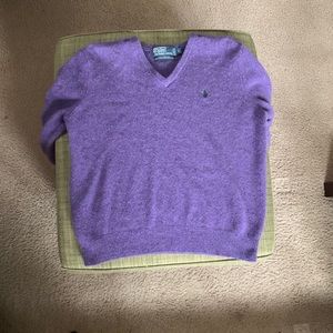 Polo Ralph Lauren Men’s Purple Sweater